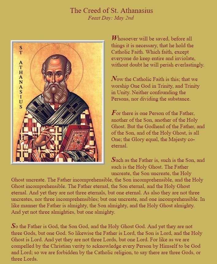 Athanasian Creed