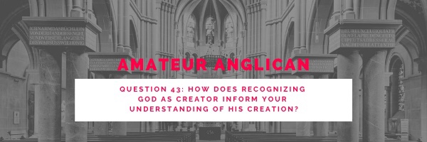 E36 Q43 How does recognizing God as Creator inform your understanding of his creation?
