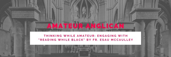 Thinking While Amateur: engaging with “Reading While Black” by Fr. Esau McCaulley