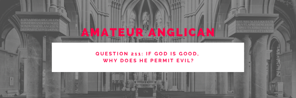 E204 Q211 If God is good, why does He permit evil?